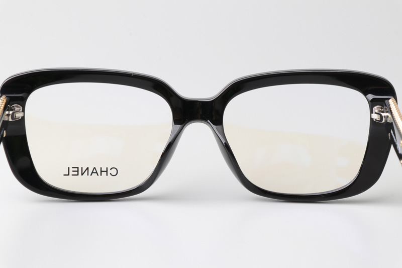 CH3461 Eyeglasses Black Gold