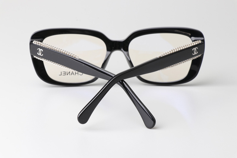 CH3461 Eyeglasses Black Silver