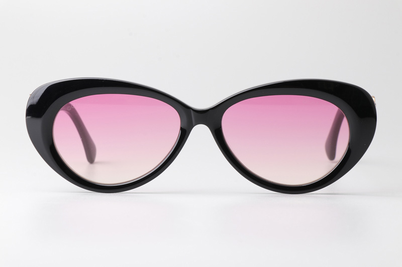 CH3466 Sunglasses Black Gradient Pink