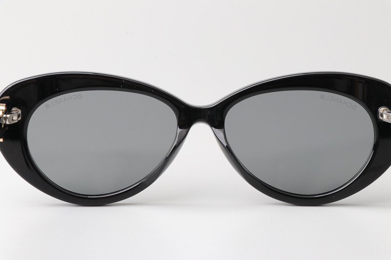 CH3466 Sunglasses Black Gray