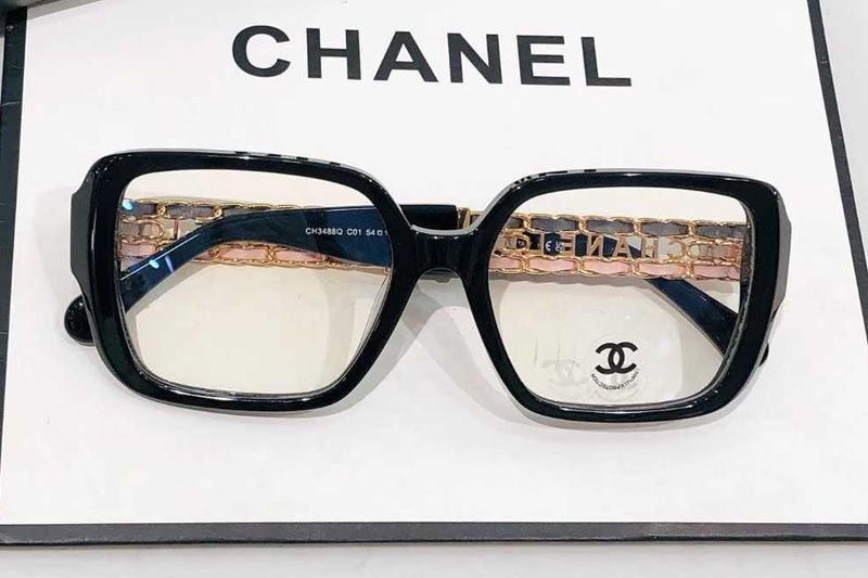 CH3486 Eyeglasses Black