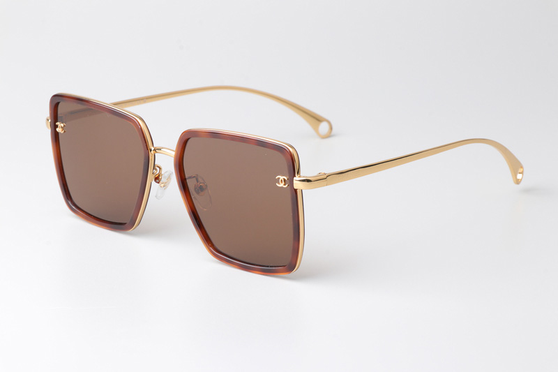 CH3489 Sunglasses Tortoise Gold Brown