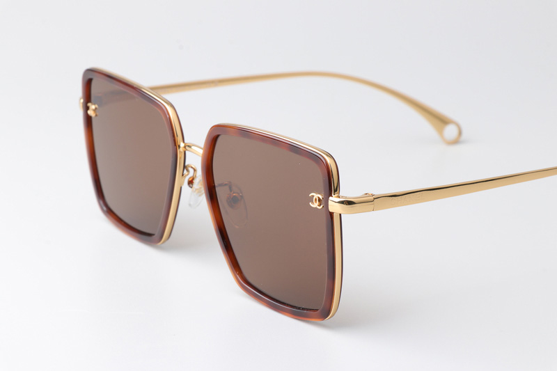 CH3489 Sunglasses Tortoise Gold Brown