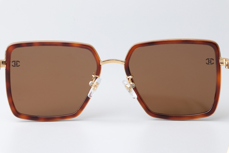 CH3489 Sunglasses Tortoise Gold Brown