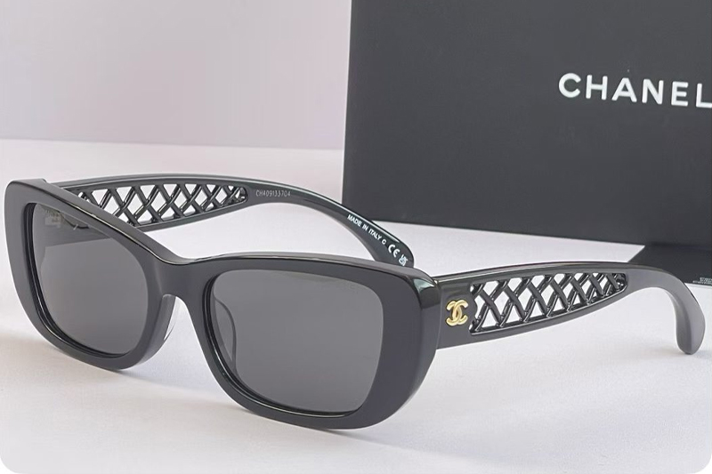 CH3506 Sunglasses Black Gray