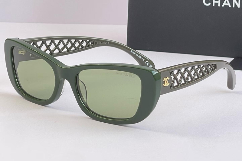 CH3506 Sunglasses Green Green