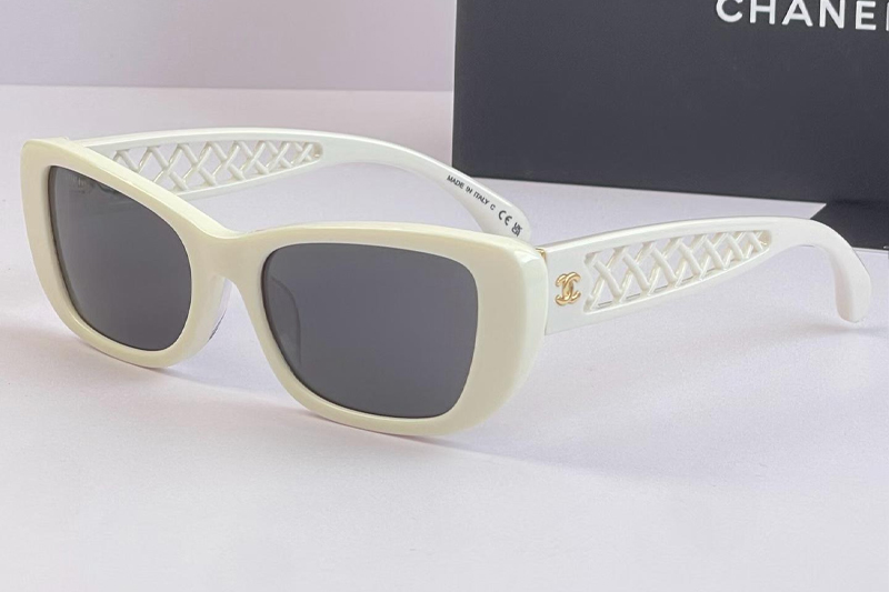 CH3506 Sunglasses White Gray