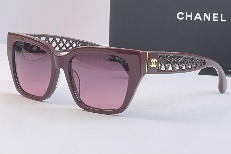 CH3507 Sunglasses Wine Gradient Pink