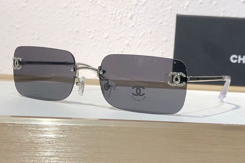 CH4017-D Sunglasses Silver Gray