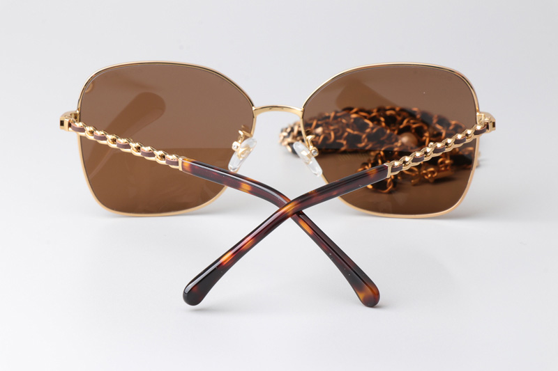 CH4276Q Sunglasses Gold Brown