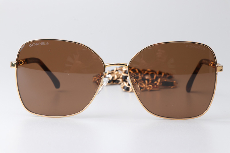 CH4276Q Sunglasses Gold Brown