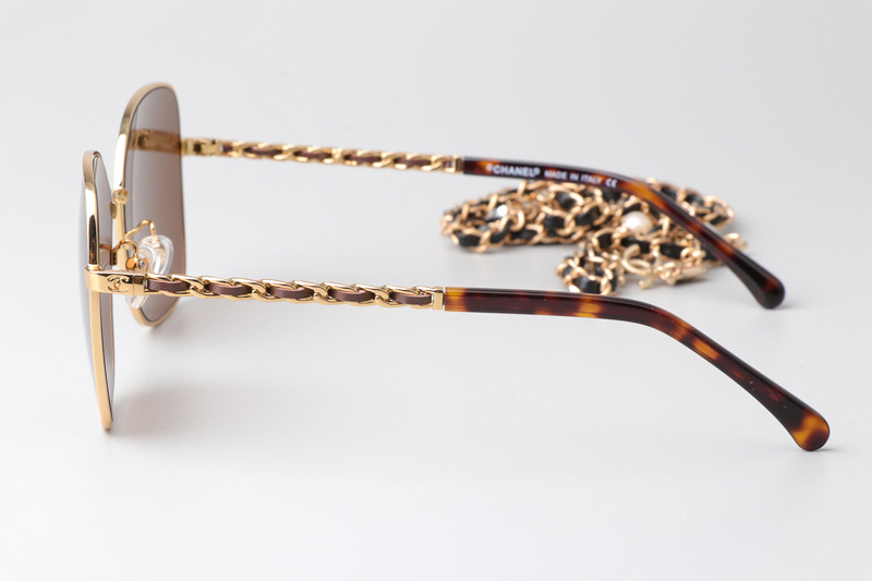 CH4276Q Sunglasses Gold Brown