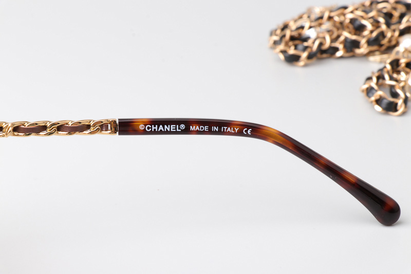 CH4276Q Sunglasses Gold Brown