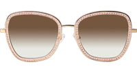 CH4277 Sunglasses Gold Gradient Brown