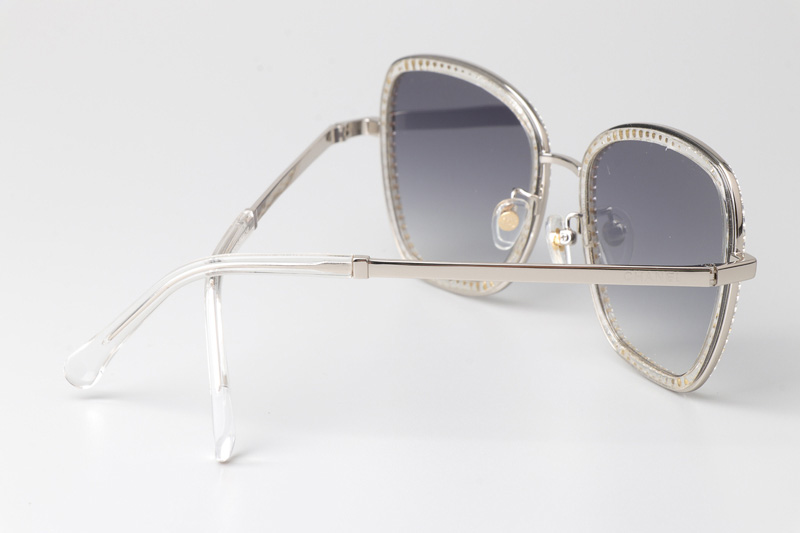 CH4277 Sunglasses Silver Gradient Gray