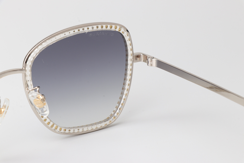 CH4277 Sunglasses Silver Gradient Gray