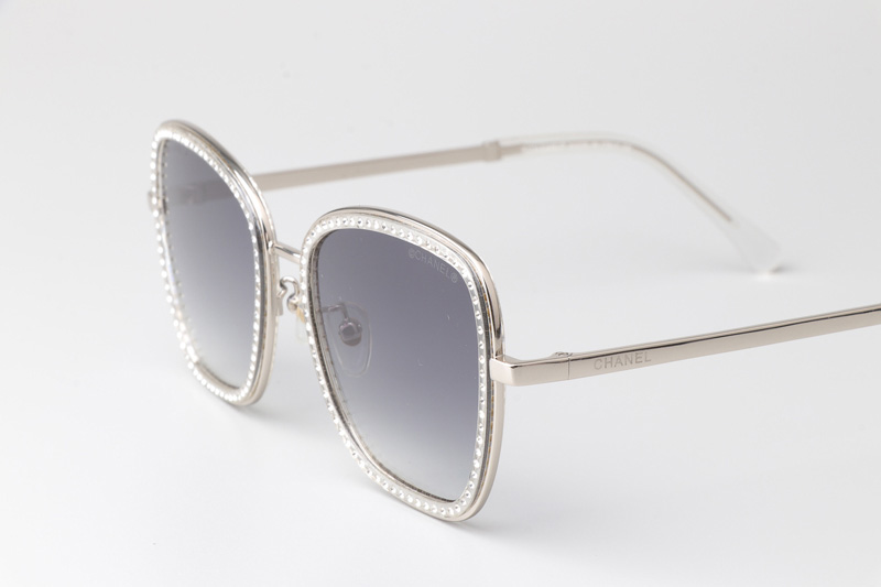 CH4277 Sunglasses Silver Gradient Gray