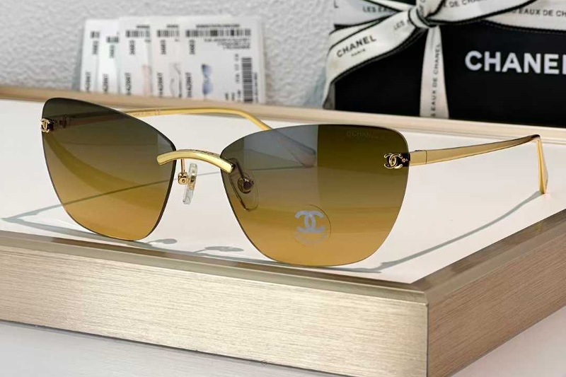 CH4286T Sunglasses Gold Gradient Yellow