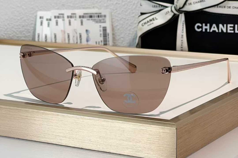 CH4286T Sunglasses Rose Gold Pink