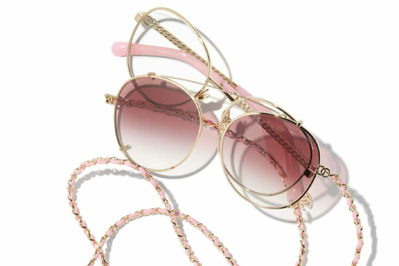 CH4291 Sunglasses Gold Gradient Pink