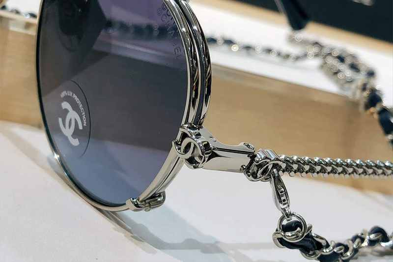 CH4291 Sunglasses Silver Gradient Gray