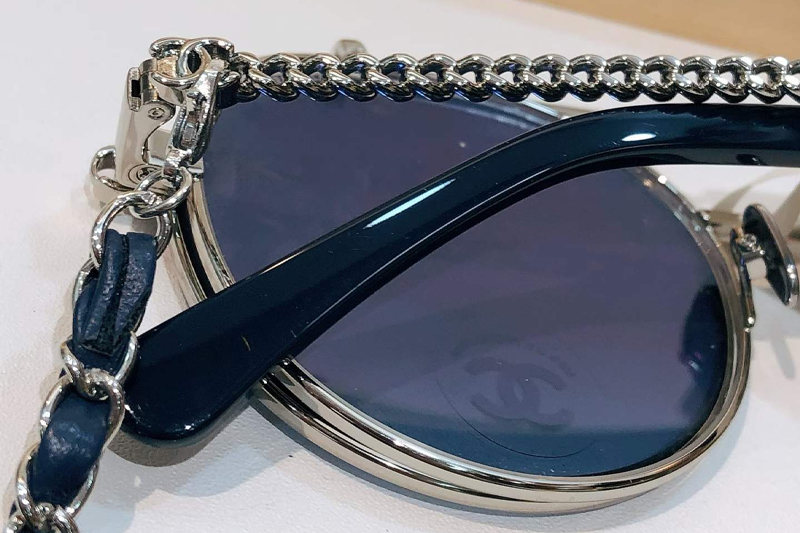 CH4291 Sunglasses Silver Gradient Gray