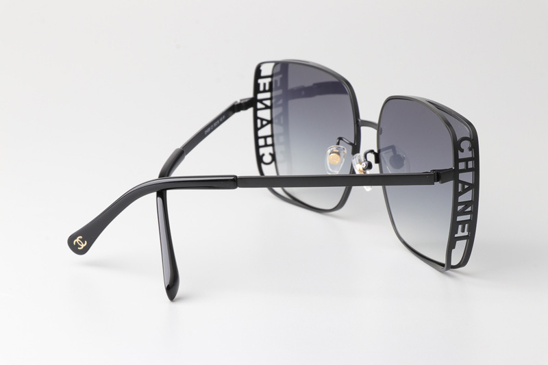 CH4581 Sunglasses Black Gradient Gray