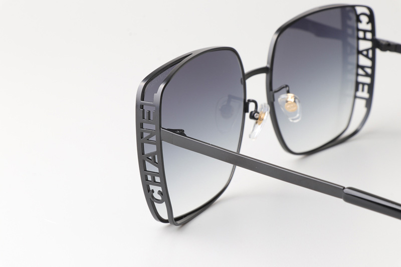 CH4581 Sunglasses Black Gradient Gray