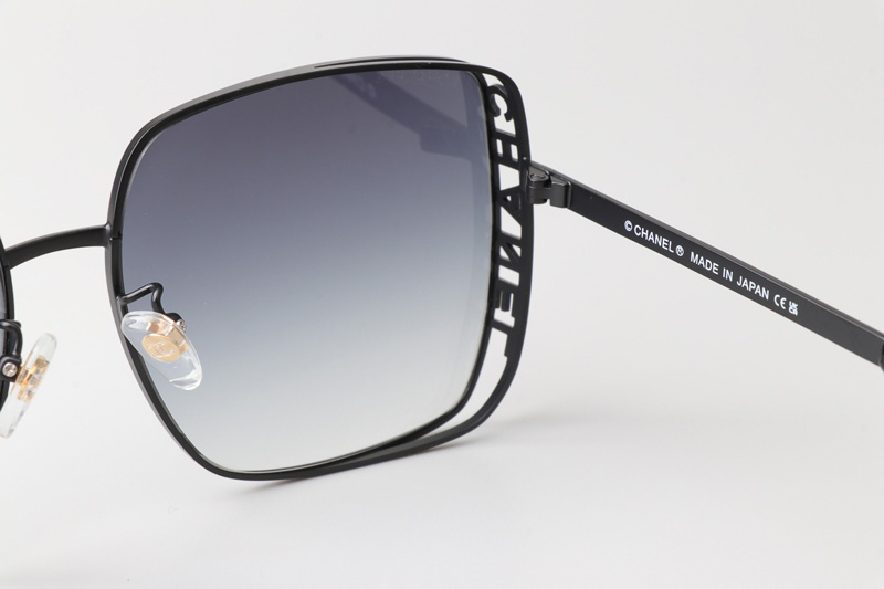 CH4581 Sunglasses Black Gradient Gray