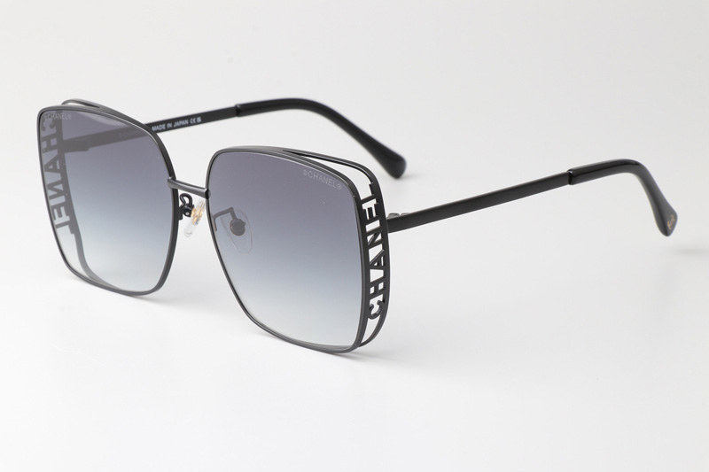 CH4581 Sunglasses Black Gradient Gray