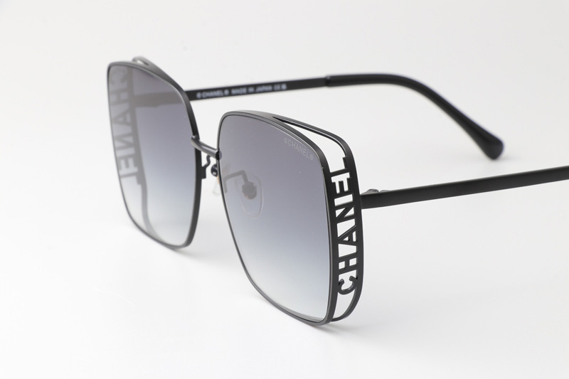 CH4581 Sunglasses Black Gradient Gray