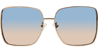 CH4581 Sunglasses Gold Blue Gradient Blue