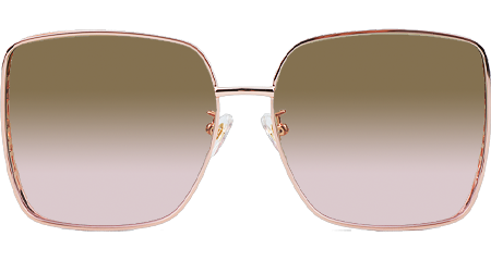 CH4581 Sunglasses Rose Gold Gradient Brown