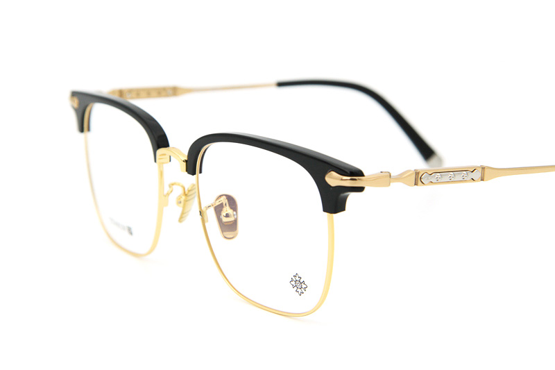 CH5166 Eyeglasses Black Gold