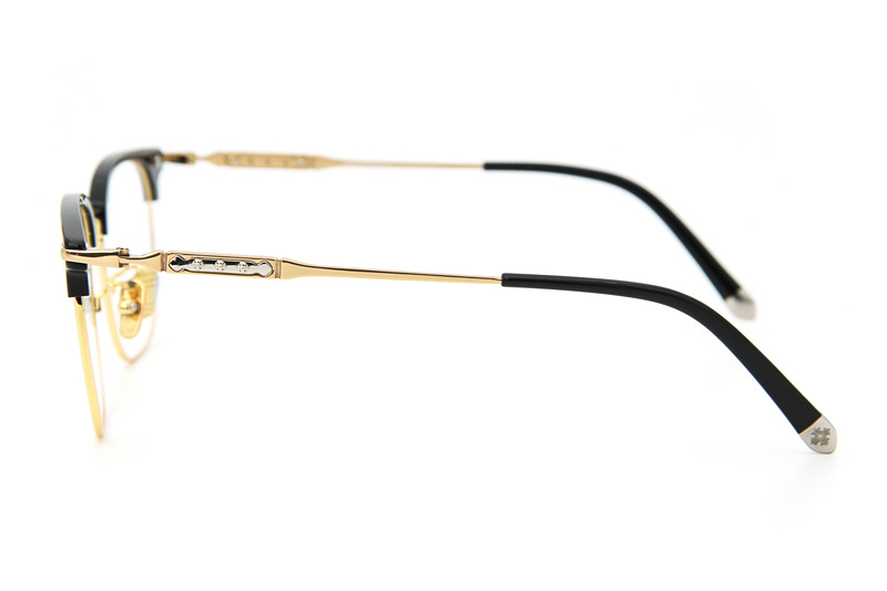 CH5166 Eyeglasses Black Gold