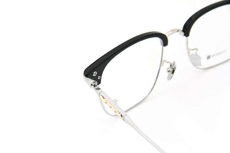 CH5166 Eyeglasses Black Silver