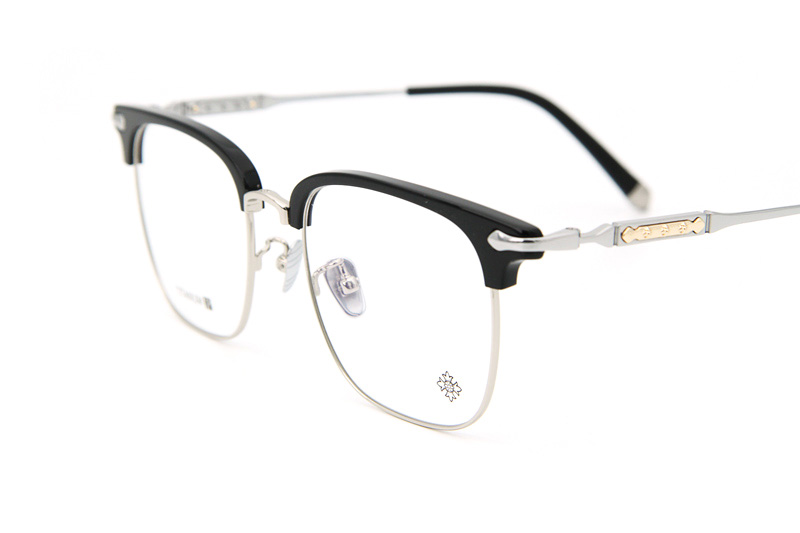 CH5166 Eyeglasses Black Silver