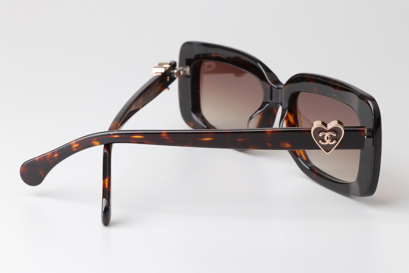 CH5220 Sunglasses Tortoise Gradient Brown