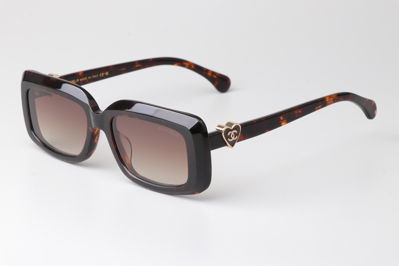 CH5220 Sunglasses Tortoise Gradient Brown