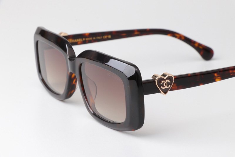 CH5220 Sunglasses Tortoise Gradient Brown