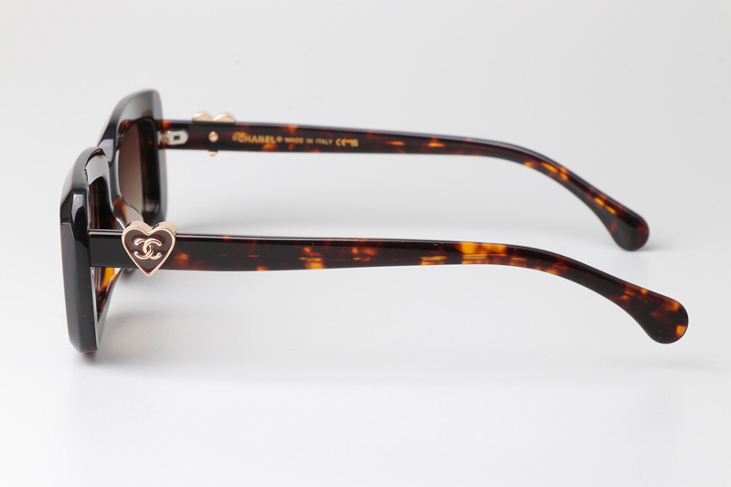 CH5220 Sunglasses Tortoise Gradient Brown