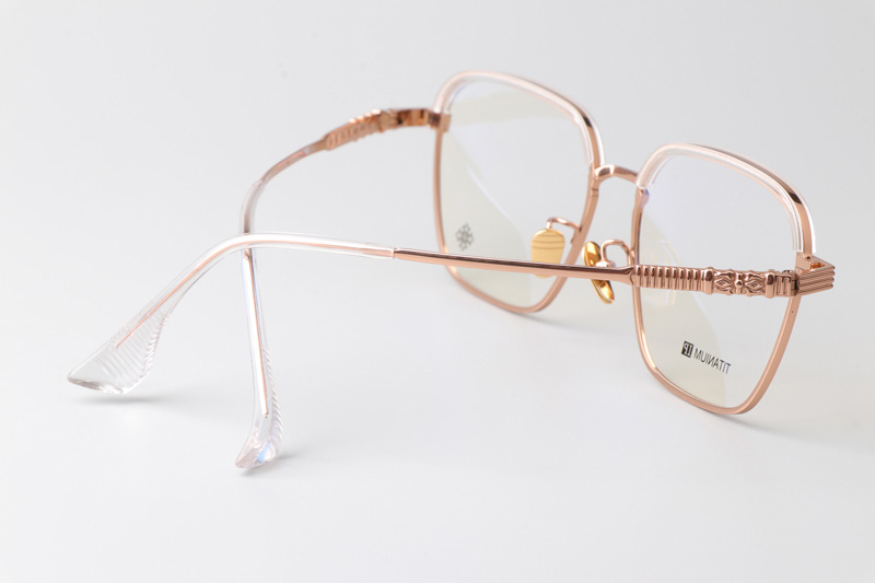 CH5256 Eyeglasses Clear Rose Gold