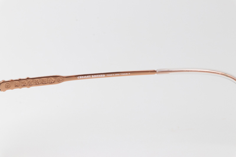 CH5256 Eyeglasses Clear Rose Gold