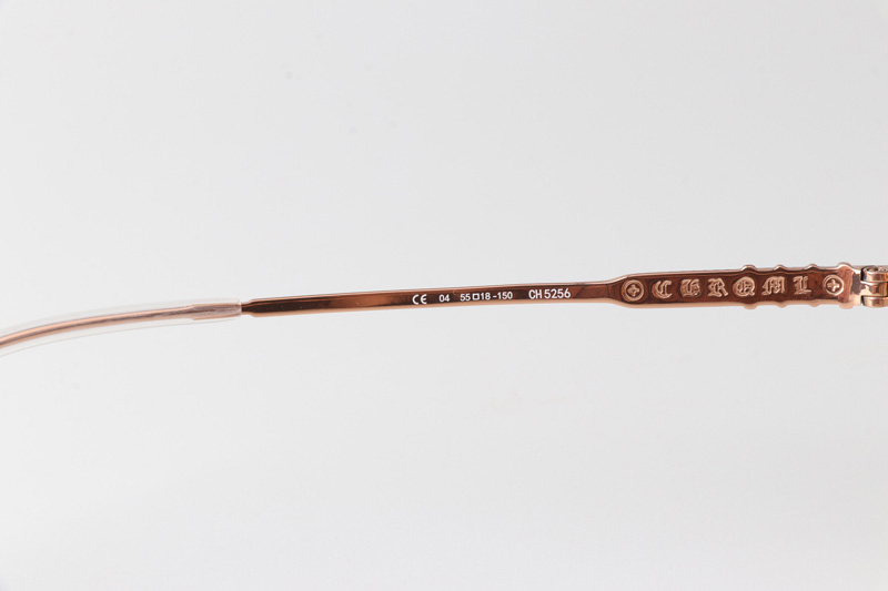CH5256 Eyeglasses Clear Rose Gold