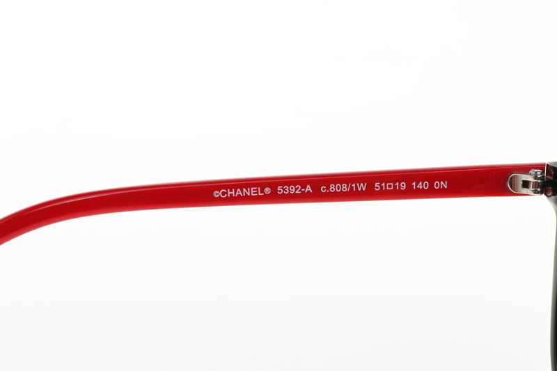 CH5392-A Eyeglasses In Black Red
