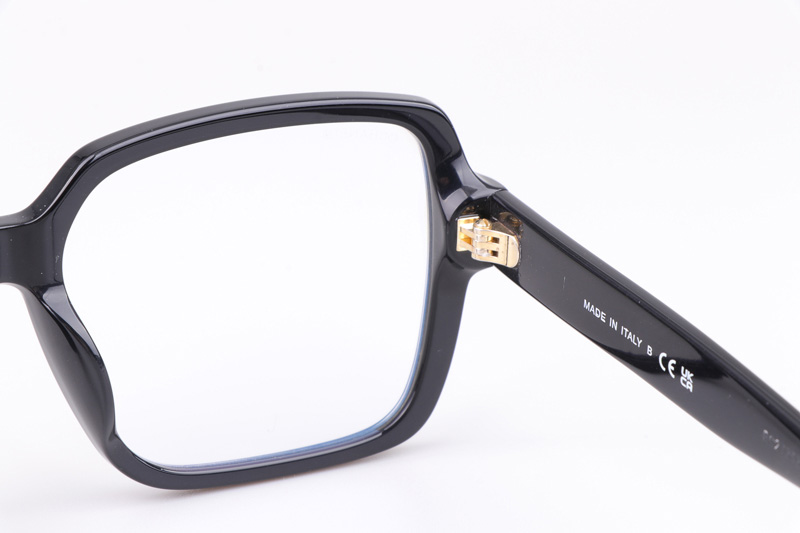 CH5408 Eyeglasses Black Gold