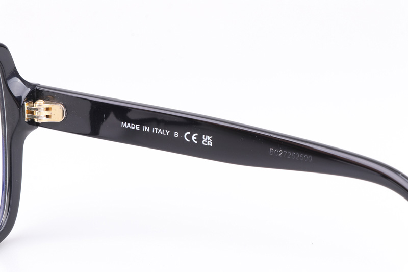 CH5408 Eyeglasses Black Gold