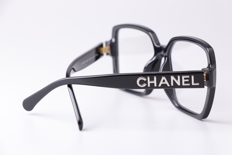 CH5408 Eyeglasses Black Silver