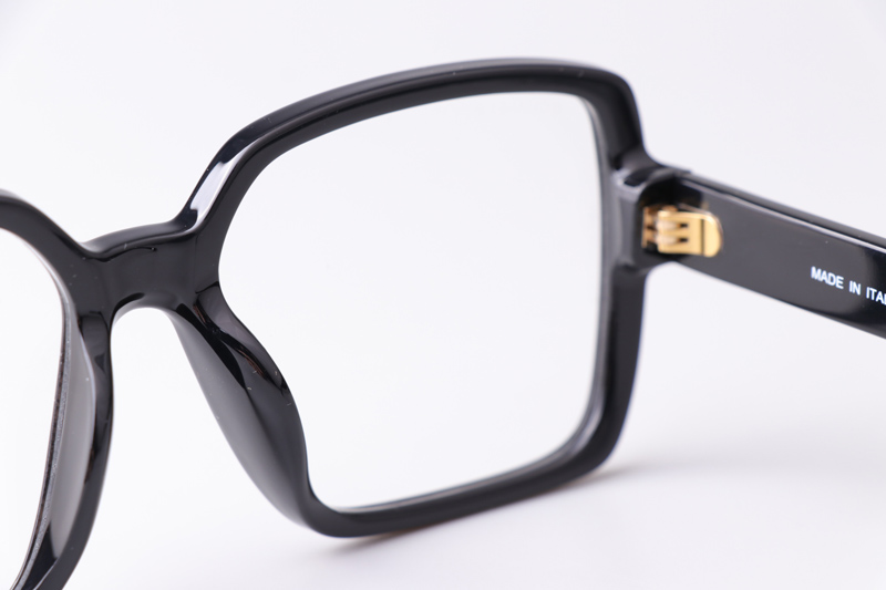 CH5408 Eyeglasses Black Silver