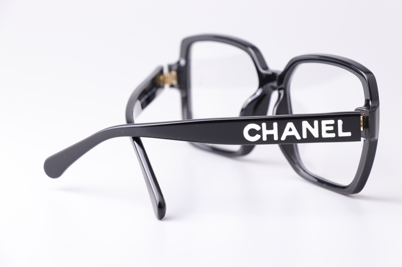 CH5408 Eyeglasses Black White